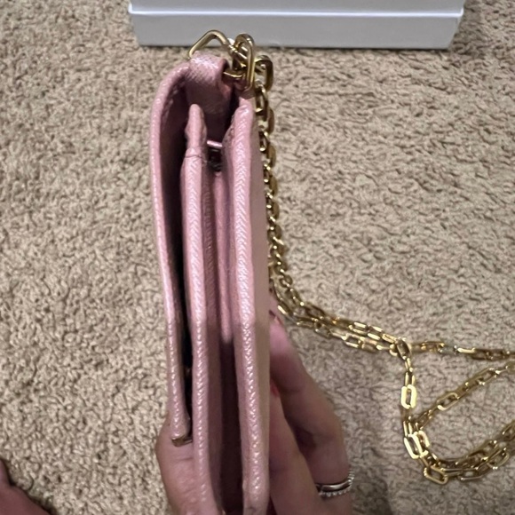Prada Saffiano Wallet On Chain - Picture 9 of 13